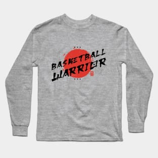 Oriental Brush Basketball Warrior Long Sleeve T-Shirt